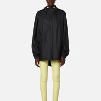 rains essential matte-shell fishtail jacket - xl