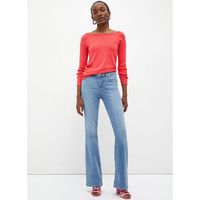 liu jo jeans jeans flare de cintura alta para mujer