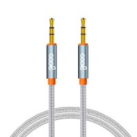 cool cable jack 35mm machomacho 1m nylon plateado
