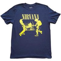 nirvana camiseta manga larga stage para mujer