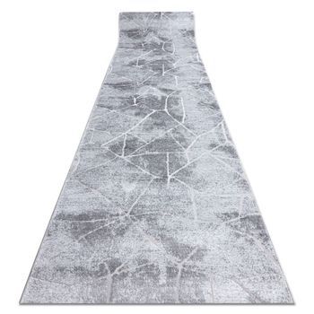 Alfombra De Pasillo Structural Mefe 2783 Mármol Dos Niveles De Velló 100x830 Cm