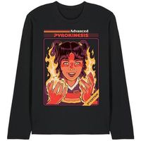 steven rhodes camiseta manga larga advanced pyrokinesis para mujer