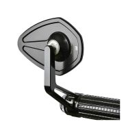 espejo retrovisor de barra motoadget m-view flight sin cristal negro