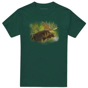 Wildlife Camiseta Crisp Fall rning para mujer