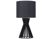 lampara de mesa  negro