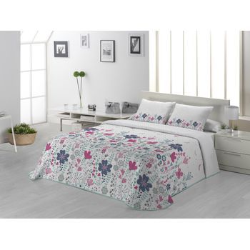 Colcha Bouti Modelo Greta Jvr 235x270 Para Cama 135 Cm.