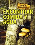 encontrar comida y agua