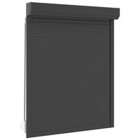 persiana enrollable manual antracita 120 x 150 cm vidaxl