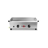krampouz plancha de gas de 3000 w con placa de acero inoxidable de 54 x 33 cm - pfsb2ma-kr