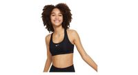 sujetador deportivo nike swoosh negro ninas