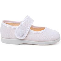 pisamonas bailarinas merceditas lino adorno boton para nina