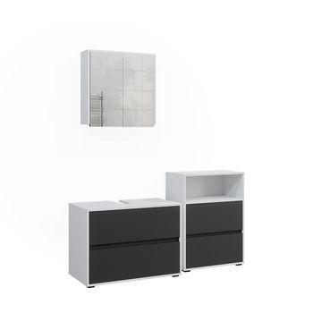 Conjunto De Muebles De Baño Maltin 3 Partes Vicco