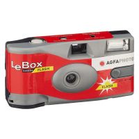 agfaphoto lebox flash camara desechable con flash 27 exposiciones
