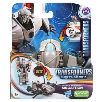Transformers Earthspark Cambiador de 1 Paso con Giro, Juguete +6 años (modelo surtido)
