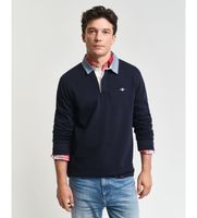gant para hombre 2004082 polo heavy de cambray marino l casual algodon manga larga