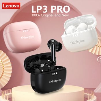 Audífonos Inalámbricos Originales Lenovo Lp3 Pro TWS, Bluetooth 5.3, Sonido HIFI, Reducción de Ruido, Llamadas HD, Baja Latencia