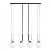 lampara de techo megan opal 4 luces