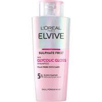 loreal paris elvive glycolic gloss sulphate free shampoo for dull hair 200ml