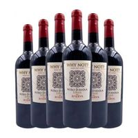 wines co vino tinto why notr sicilia crianza 75 cl 14 vol pack de 6 unidades
