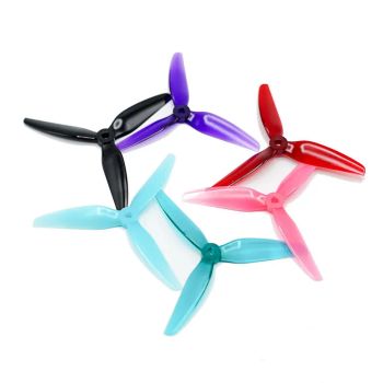 6 pares de hélices HQProp DP5.1X4.6X3 5146 de 5.1 pulgadas y 3 palas de poli carbonato POPO para drones de carreras RC F