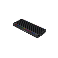 caja ssd tooq m2 tqe-2222b usb31 gen2 ngffnvme negra rgb