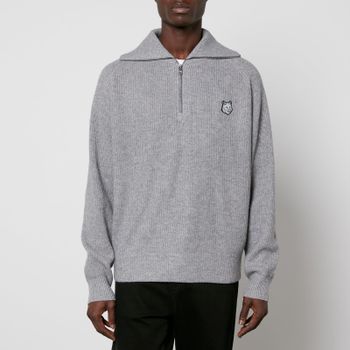 Maison Kitsuné Tonal Fox Head Knit Jumper - XL