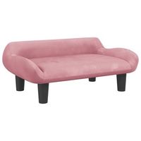 sofa para ninos  sofa de salon  sofa de descanso de terciopelo rosa 70x40x24 cm