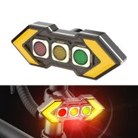 bikight control remoto inalambrico senales de giro izquierda derecha luz trasera para bicicleta deteccion de frenado int