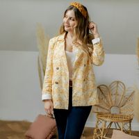 celeste chaqueta alize para mujer