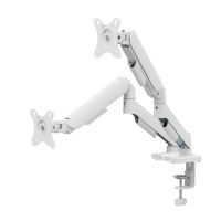 kimex 015-2752 soporte monitor 2 brazos mesa 17 a 32 vesa 75x75 a 100x100 max 9kg