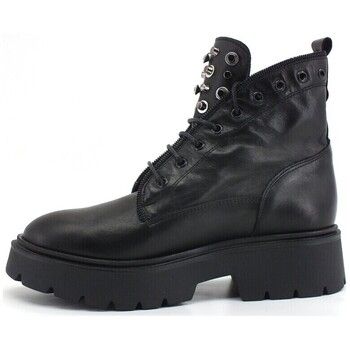 Jiudit Botines Stivaletto Anfibio Borchie Nero 5807 para mujer