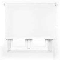 estor translucido premium a medida - estor translucido tamano 145x165 - estor enrollable color blanco  blindecor