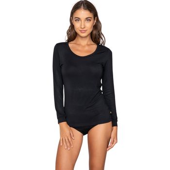 Luna Splendida Blusa Camiseta de manga larga MICRO TOUCH COMFORT Splendida para mujer