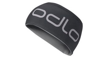 Odlo cinta para la cabeza reversible negro gris
