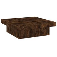 mesa de centro en 4 partes diferenciadas estilo de diseno contemporaneo y calido 90 x 90 x 28 cm madera de ingenieria marron dec038558
