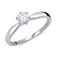 anillo plata circonita