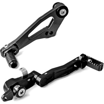 Pedal reposapiés BMW R 1200 GS '13- kit Gilles Tooling negro
