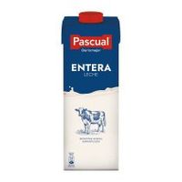 leche pascual entera brick de 1 litro