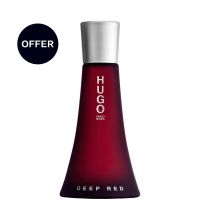 hugo boss deep red for her eau de parfum 90ml