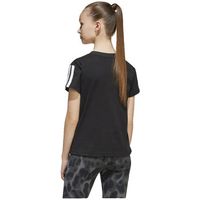 adidas tops y camisetas t-shirt essentials coton noir para mujer
