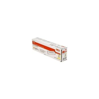 Cartucho Tóner OKI Amarillo Original Para MC860/CX2633, 10.000 Páginas