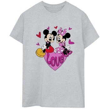 Disney Camiseta Love Heart para mujer