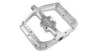 par de pedales burgtec penthouse  flat mk5 edicion b rage   plata rodio   argent