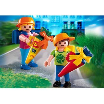 Playmobil Ciudad Colegio -  Mi Primer Dia De Cole