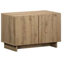 soporte de tv 60 x 345 x 40 cm roble artisan vidaxl