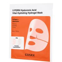 cosrx 5 pdrn hyaluronic acid vital hydrating hydrogel mask pack of 1