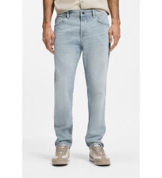 BOSS para hombre. 50559895 Jeans Maine regular fit azul (34/32), Casual, Algodón, Denim