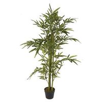 wellhome bambu artificial en maceta o75x130 cm
