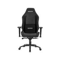 silla gaming infiniton gseat-ms reclinable 180 con cojin lumbar negro 131-141x75x48-58 cm