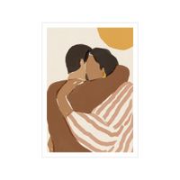 poster love language sin marco  - 30 x 40 cm